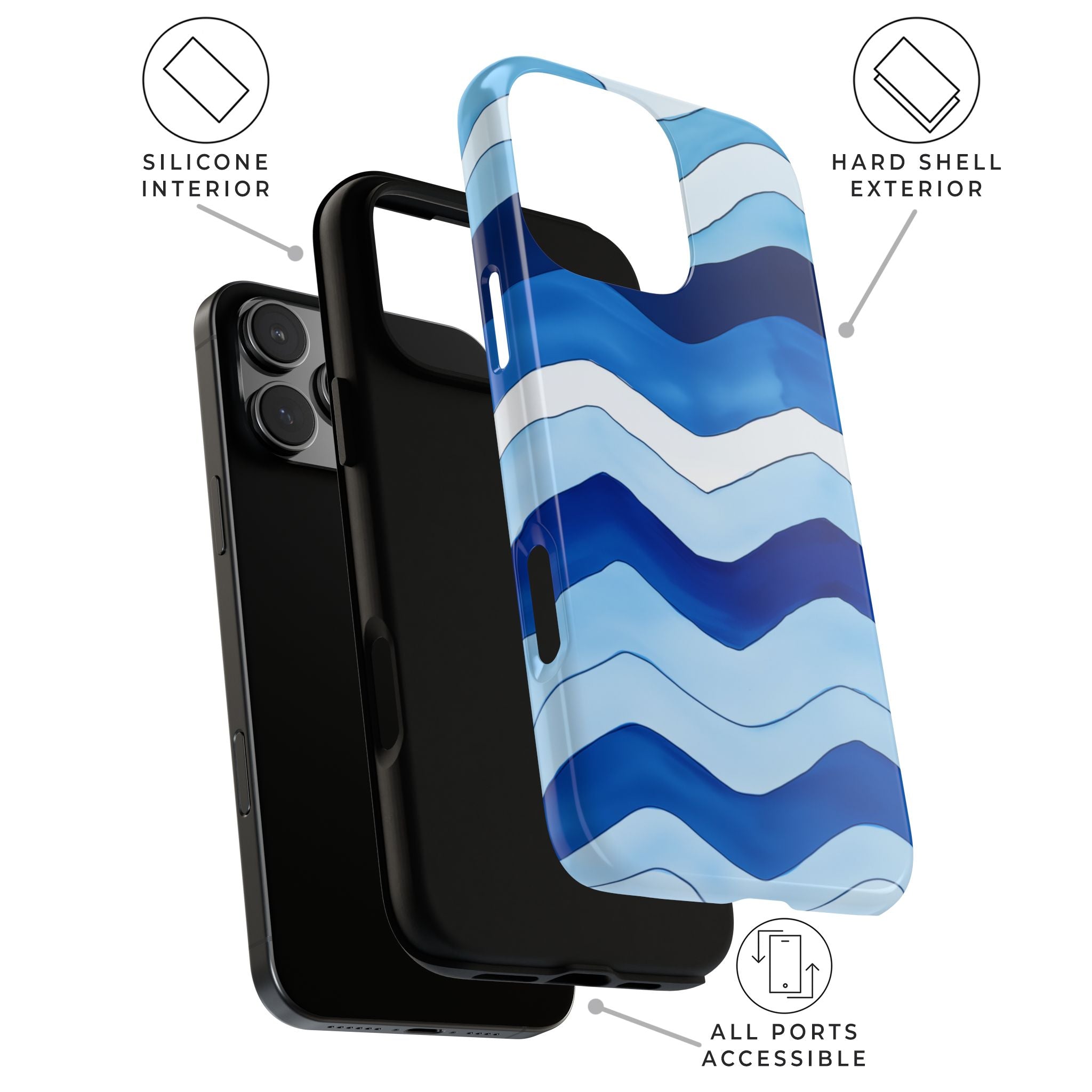 Waves Phone Case